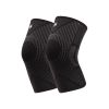 1pair Unisex Breathable And Anti-skid Knitted Compression Knee Pads; Protective Gear Set For Outdoor Sports; Jogging And Training