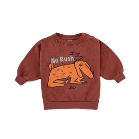 EnkeliBB Children Winter Long Sleeve T-shirt BC Kids Brand Pullovers Boys Girls Super Fashion Designer Fleeced Tops Sweatshirts (Color: 21, size: 130cm 8-9Y)