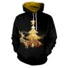 Autumn and Winter Christmas Fashion Sweater Women's Dream Christmas Elk Hooded Sweater Men and Women Sweater