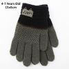 6-10 Years Old New Fashion Kids Thick Knitted Gloves Warm Winter Gloves Children Stretch Mittens Boy Girl Infant Accessories