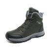 New men's winter Oxford cloth outdoor waterproof non-slip hiking boots warm non-slip men's shoes 39-48