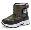 New winter soft-soled non-slip and fleece children's boots thickened snow boots for boys and girls