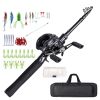 Portable Telescopic Fishing Rod Set for Outdoor