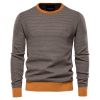 Men's Slim Fit Sweater Casual Knitted Solid Sweaters