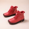 Winter new large size women high top soft sole comfortable casual cotton shoes warm cotton boots 36-44