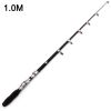 Mini 1.0m-2.3m Portable Telescopic Fishing Rod Spinning Carbon Fish Hand Fishing Tackle Sea Rod Fishing Pole