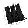 VOTAGOO Tactical Mollo Magazine Pouch Pistol 9mm Triple Bag Hunting Airsoft Shooting Accessories With Tactical Vests