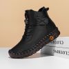 Winter new large size women high top soft sole comfortable casual cotton shoes warm cotton boots 36-44