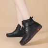 Winter new large size women high top soft sole comfortable casual cotton shoes warm cotton boots 36-44