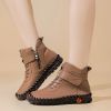 Winter new large size women high top soft sole comfortable casual cotton shoes warm cotton boots 36-44