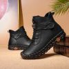 Winter new large size women high top soft sole comfortable casual cotton shoes warm cotton boots 36-44