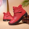 Winter new large size women high top soft sole comfortable casual cotton shoes warm cotton boots 36-44