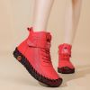 Winter new large size women high top soft sole comfortable casual cotton shoes warm cotton boots 36-44