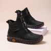 Winter new large size women high top soft sole comfortable casual cotton shoes warm cotton boots 36-44