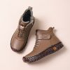 Winter new large size women high top soft sole comfortable casual cotton shoes warm cotton boots 36-44