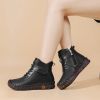 Winter new large size women high top soft sole comfortable casual cotton shoes warm cotton boots 36-44