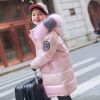 2022 Winter Down Jacket For Girls Coat Waterproof Shiny Hooded Children Outerwear Clothing 5-14 Year Teenage Kids Parka Snowsuit